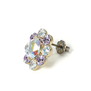 ブルームミニoneピアス（ラベンダーガーデン）