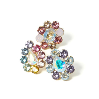 ドロップブルームミニoneイヤリング（レインボー）