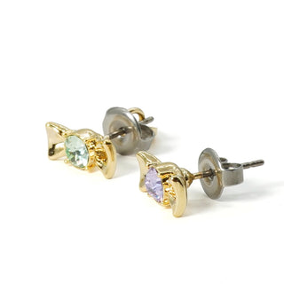 Fruit Candy Earring Set (Blue/Lavender)