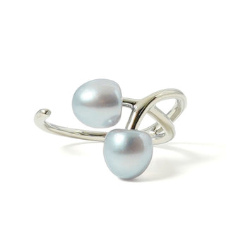 Pearl Cherry Ring (BLUE)