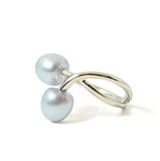 Pearl Cherry Ring (BLUE)