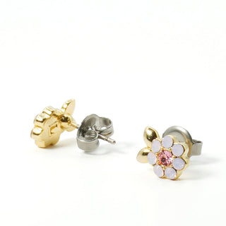 miniminiフラワーピアス（PK）