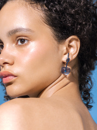 Edit Play Cherry Earrings (301/BL/NV)