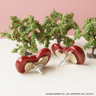 Hello Kitty x Liquem / Hello Kitty Ribbon Earrings (Glitter)