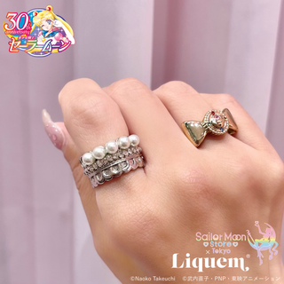 Sailor Moon store x Liquem / Henshin brooch ribbon ring [Delivery Period: February 2026~]