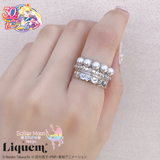 Sailor Moon store x Liquem / Liquem Limited Edition Princess Serenity Ring (Silver) [Delivery Period: February 2026~]