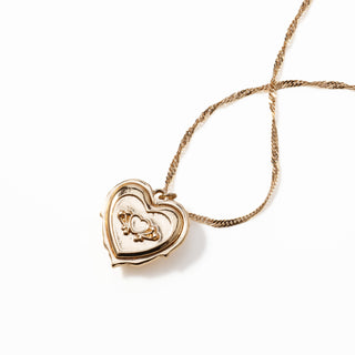 Rococo Heart Pendant