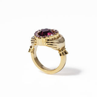 克拉達戒指（紫水晶）