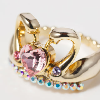 Swan Harmony Ring (Lt Gold/Size 11)