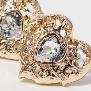Rococo Heart Earrings