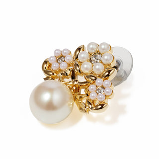 Trois Flower Earrings