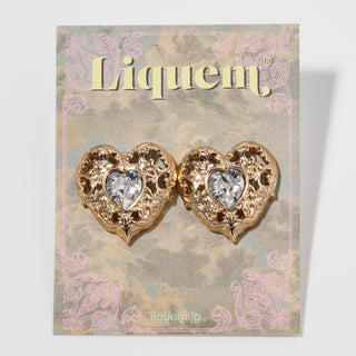 Rococo Heart Earrings