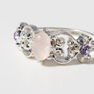 Jewel Key Ring (Lilac Fog)