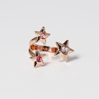 スターズスパイラルリング（コズミックピンク）