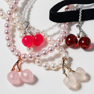 Angelic Pretty × Liquem / 恋するCherryネックレス
