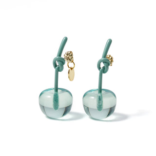 Edit Play Cherry Earrings (501/GRN/GRN)