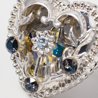 シークレットガーデンハートピアス（night）