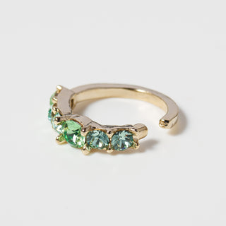 ジュエルイヤカフ（GREEN）