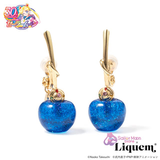 Sailor Moon store x Liquem / Cherry clip on earrings (transformation brooch)