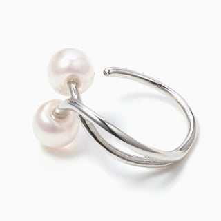 Cherry ring (pearl/SLV)
