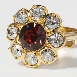 vingatge風ブルームサークルリング