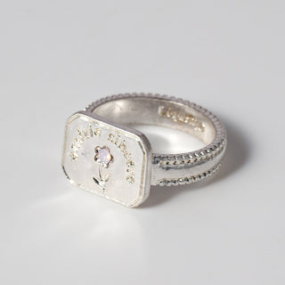 勿忘草リング（ピンク）