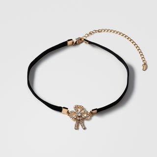 Flapper Ribbon Choker