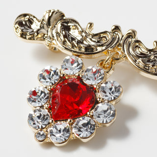 Royal Heart Brooch
