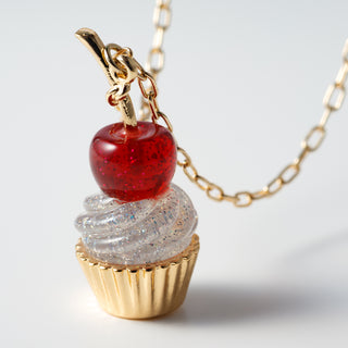 Cherry Cupcake Pendant
