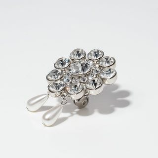 ビッグビジュー ハートロケットイヤリング