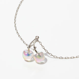 Color-changing cherry chain necklace (Aurora)