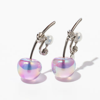 Color-changing Cherry Earrings (Aurora)