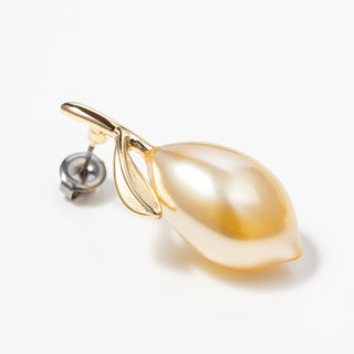 Pearl Lemon Earrings (YEL Pearl)