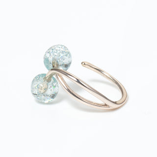 Cherry ring (pale blue)
