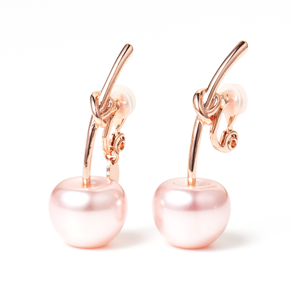 チェリーイヤリング（パールPK） – Liquem