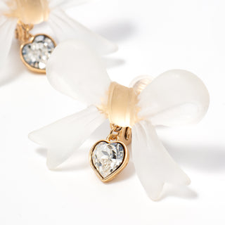 Grand Ribbon Gala clip on Earrings