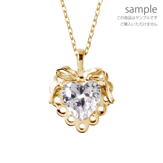 [sample] Amulet Heart Necklace