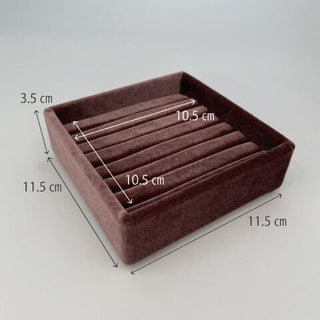 Gem Bed／リングトレー（カカオブラウン）