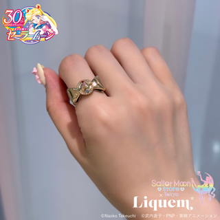 Sailor Moon store x Liquem / Henshin brooch ribbon ring [Delivery Period: February 2026~]