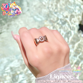 Sailor Moon store x Liquem / クリスタルスターコンパクトリボンリング [お届け時期:2026年2月〜]