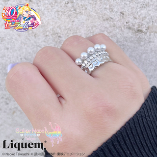 Sailor Moon store x Liquem / Liquem Limited Edition Princess Serenity Ring (Silver) [Delivery Period: February 2026~]