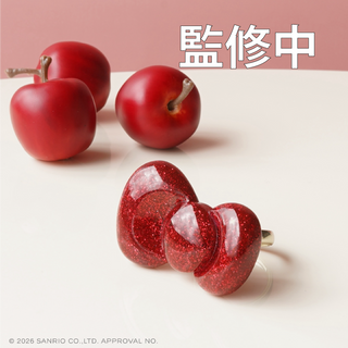 Hello Kitty x Liquem / ハローキティ リボン・リング（ラメ）