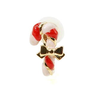 Candy Cane Mini One Earring