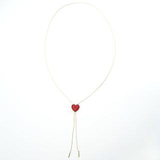 RED LOVE long necklace