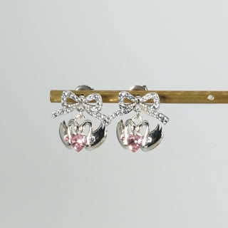 Swan Harmony Earrings