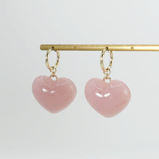 LOVE Chain Hoop Earrings