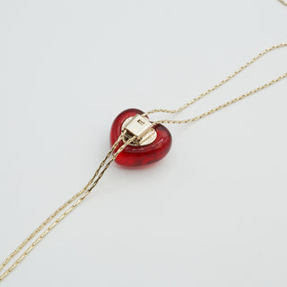 RED LOVE long necklace