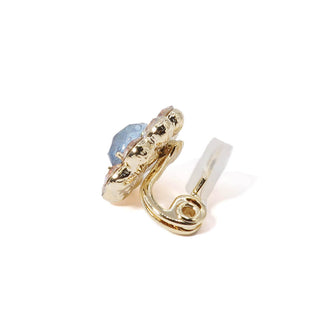 Underwater Bloom Mini One-clip on earrings(Moon Ocean)