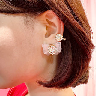 Girls' Dream Ribbon clip on earrings