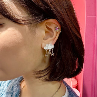 リボンレインピアス